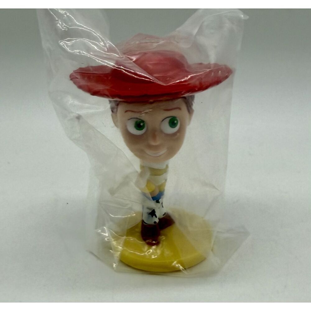 Jessie Mini Bobblehead Vintage 2003 Kelloggs Disney Toy Story New Factory Sealed